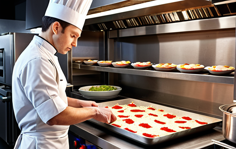 **
"A skilled chef in a deep learning kitchen, meticulously preparing a complex dish (representing a CNN). The chef is carefully selecting ingredients (filters) and layering them to create a detailed and recognizable final product (image recognition)."
**
