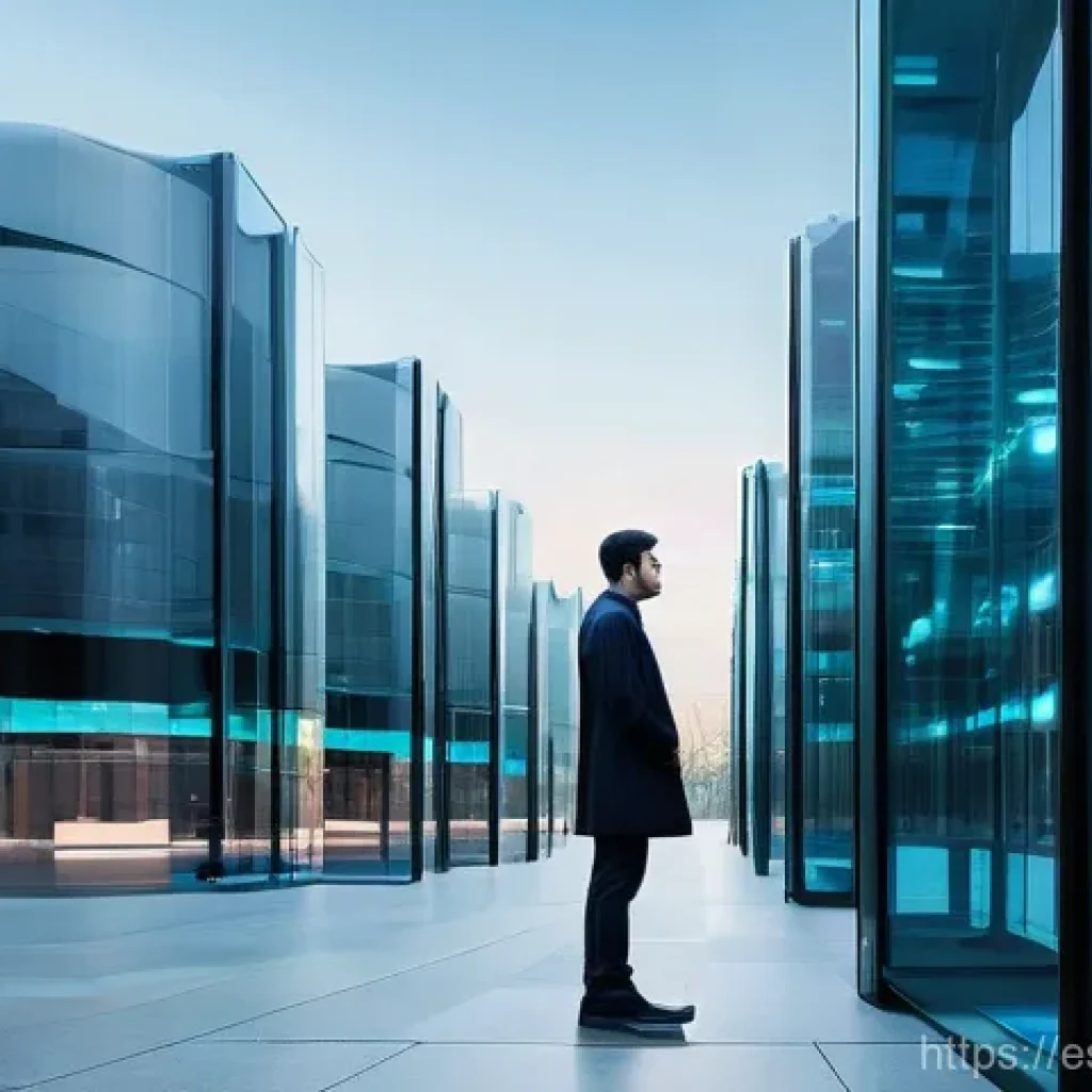 컴퓨터 비전에서의 윤리적 고려사항 - **Prompt 1: The Subtle Gaze of Digital Privacy**
    "A person in a modern, subtly futuristic city s...