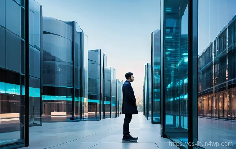 컴퓨터 비전에서의 윤리적 고려사항 - **Prompt 1: The Subtle Gaze of Digital Privacy**
    "A person in a modern, subtly futuristic city s...